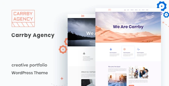 Carrby – Agency Portfolio WordPress Theme