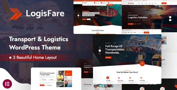 LogisFare – Transport & Logistics WordPress Theme