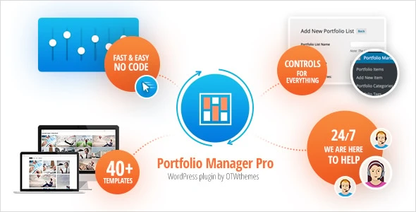 Portfolio Manager Pro – WordPress Responsive Portfolio & Gallery